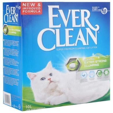 Ever Clean (Евер Клін) Екстра Сила - Наповнювач, що утворює грудочки для котячого туалета з ароматом свіжості, 6 л