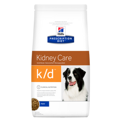 Hill's Prescription Diet k/d Canine-Захворювання нирок, ниркова нед-сть серцева нед-сть, 1,5 кг