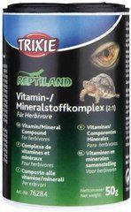 Trixie (Тріксі) Reptiland Vitamin-Mineralstoffkomplex (2:1) - мінеральна добавка для рослиноїдних рептилій, 50 г