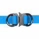 Collar (Коллар) WAUDOG Waterproof - Водостійка шлея для собак з металевою фурнітурою 1,5х40-55 см Блакитний, 1,5х40-55 см