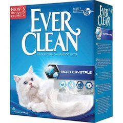 Ever Clean (Евер Клін) Multi Crystals - Наповнювач, що утворює грудки "Мультикристали" з додаванням сілікагелевих кристалів, 6 л