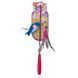 Hartz Just For Cats Kitty Caster Cat Toy- Іграшка для кішок - вудка з рибкою, пір'ям і з котячою м'ятою