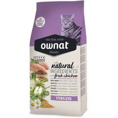 Ownat (Овнат) Classic Cat Adult Sterilized - Сухий корм з куркою для стерилізованих і кастрованих котів, 4 кг