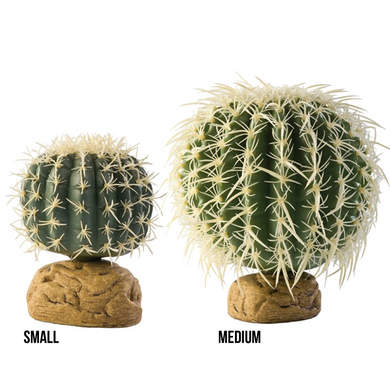 Exo Terra (Екзо Терра) Desert Plant Barrel Cactus - Пластикова декоративна рослина для тераріуму, 12 см
