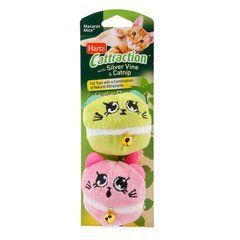 Hartz Cattraction with Silver Vine & Catnip Macaron Mice Cat Toy- Набір для кішок з 2-х м'яких мишок з привертає запахом (срібна лоза + котяча м'ята)