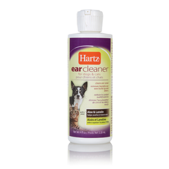 Hartz EAR CLEANER fo DOGS &CATS -Лосьйон для очищення вух з алое і ланоліном для собак і кішок, 118 мл