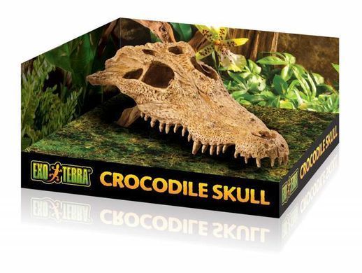 Exo Terra (Екзо Терра) Crocodile Skull - Декорація укриття Череп крокодила, 23x17x7,5 см