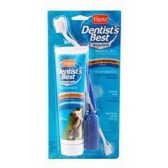 Hartz Dentists Best with DentaShield Dental Kit For Dogs & Cats-Зубний набір для собак і кішок
