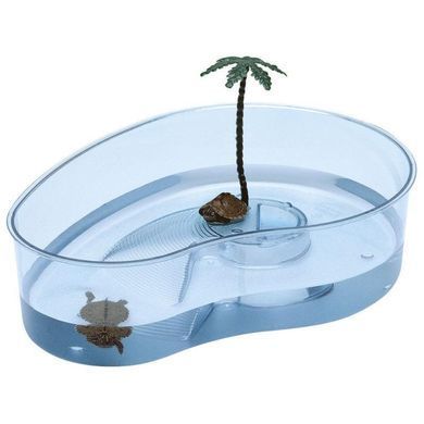 Ferplast (Ферпласт) Turtle Bowl Arricot - Пластиковий акваріум для черепах, 31x22xh7,5 см