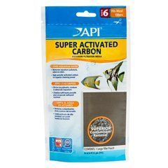 SUPER ACTIVATED CARBON-Супер активоване вугілля д / фільтрів акваріумний води, 1020 г