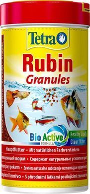 Tetra (Тетра) Rubin Granules - Корм для посилення забарвлення риб в гранулах, 15 г