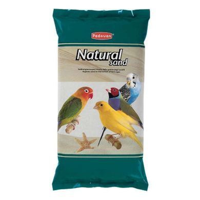 Padovan (Падован) Natural Sand - Наповнювач для кліток птахів, 5 кг