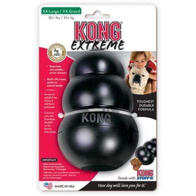KONG (Конг) Extreme - Іграшка з зміцненого каучуку для собак великих порід XL, XXL
