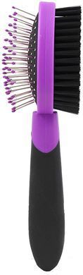 NEW! Hartz Groomer's Best Combo Brush for Small Dogs and Cats- Щітка комбінована (масажна + щетина), для дрібних порід собак і кішок