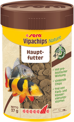 Sera Vipachips Nature - корм для риб що мешкають коло дна. Чіпси, 15 г