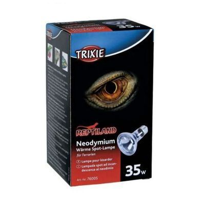 Trixie (Тріксі) Reptiland Neodumium - Рефлекторна лампа розжарювання з покриттям з неодініума для тераріумів, 35 w