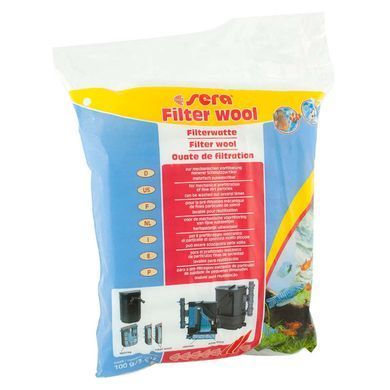 Sera (Сера) Filter Wool - Вата для фільтрів очищення води, 250 г