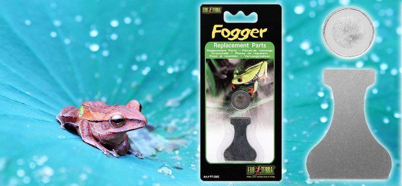 Exo Terra (Екзо Терра) Fogger Replacement Parts - Змінна мембрана для генератора туману з ключем, &oslash; 2 см