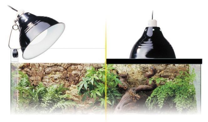 Exo Terra (Екзо Терра) Glow Light - Плафон для лампи з відбивачем в тераріум, 14 см