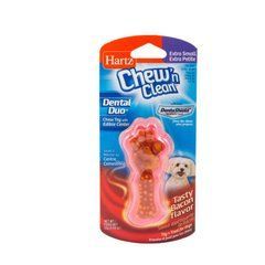 Hartz Chew Toy with Edible Center -Кісточка для очищення зубів з ласощами, для собак (зі смаком бекону), S
