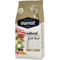 Ownat Classic Duck качка , сухий корм для собак, 4 кг
