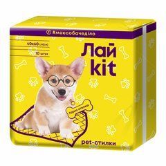Лайkit пелюшки гігієнічні для тварин 10 шт. 40х60 см.