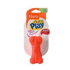 Hartz Dura Play Bone - Игрушка латексная кость с пищалкой для собак (со вскусом бекона), S