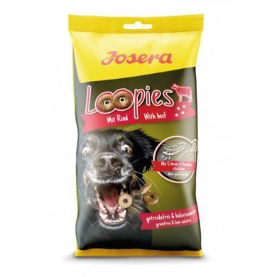 Josera (Йозера) Loopies mit Rind (with beef) - Ласощі для собак Лупіс з телятиною, 150 г