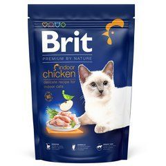 Brit Premium by Nature Cat Indoor - Корм ​​для котів, що мешкають у приміщенні з куркою, 300 г